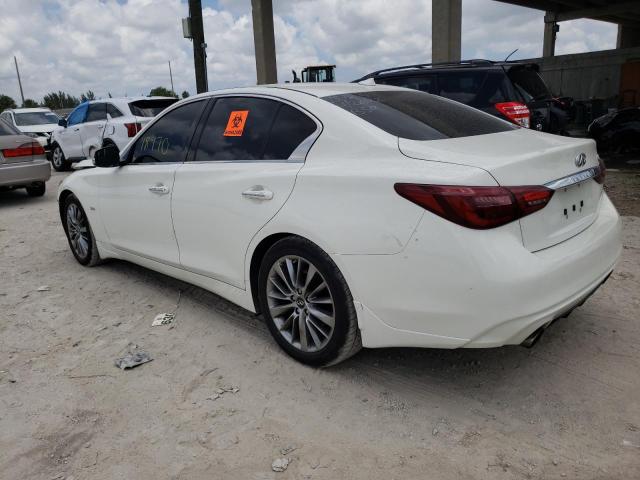 Infiniti Q50 2019 аукцион фото