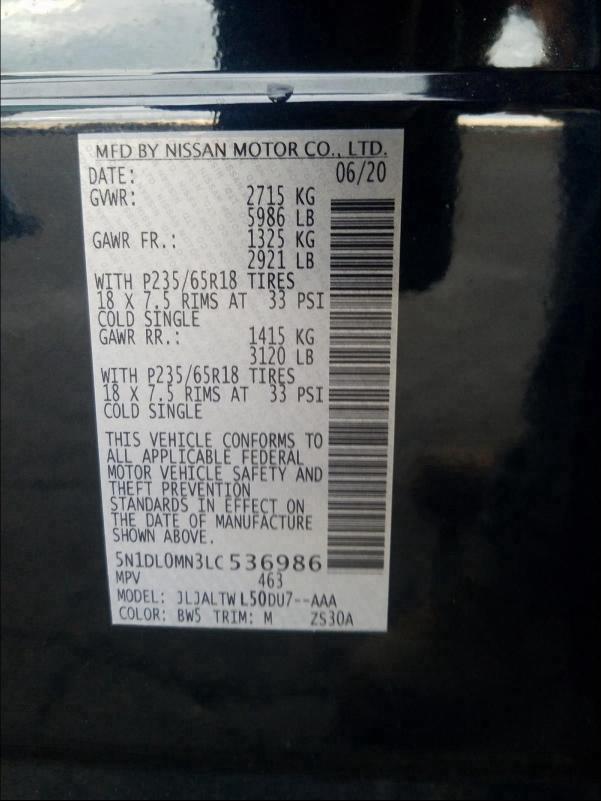 3PCAJ5M30KF112627 - Infiniti QX50 2019
