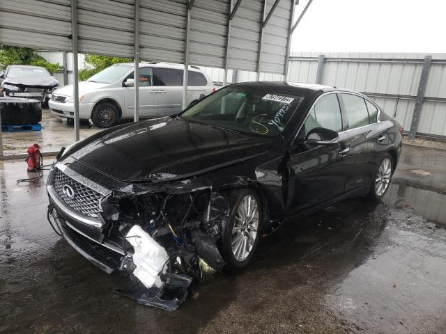Infiniti Q50 2021 аукцион фото