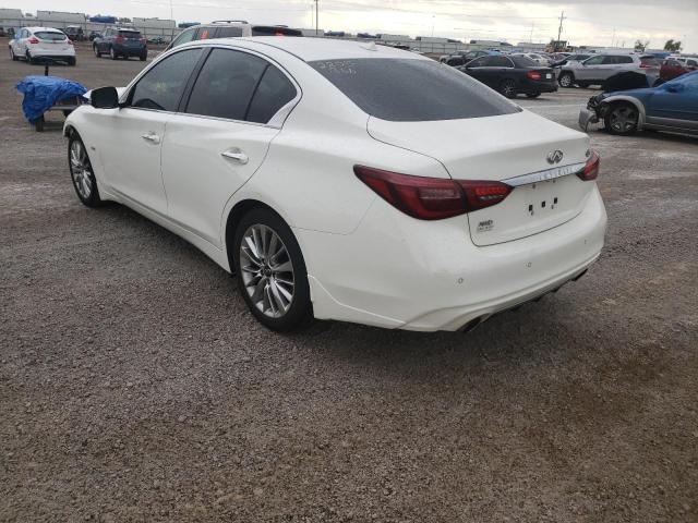 Infiniti Q50 2020 аукцион фото