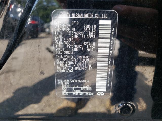 5N1DL0MN0KC510070 - Infiniti QX60 2019