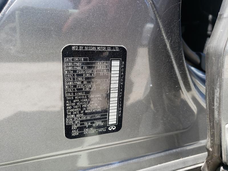JN1EV7AP5KM511455 - Infiniti Q50 2019