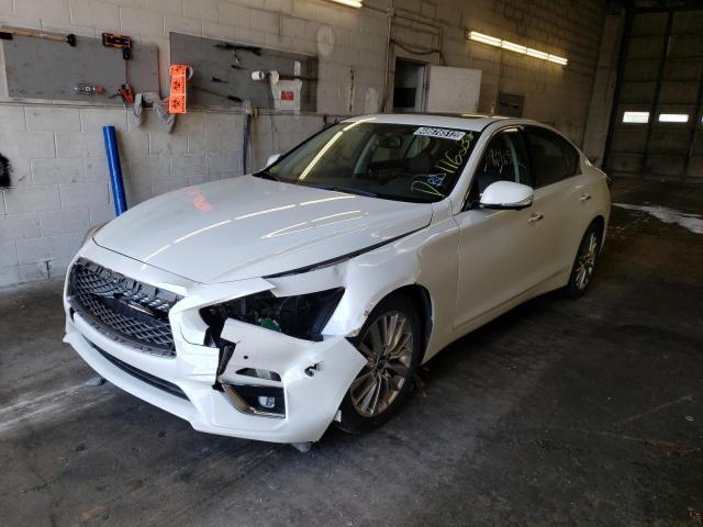 Infiniti Q50 2021 аукцион фото