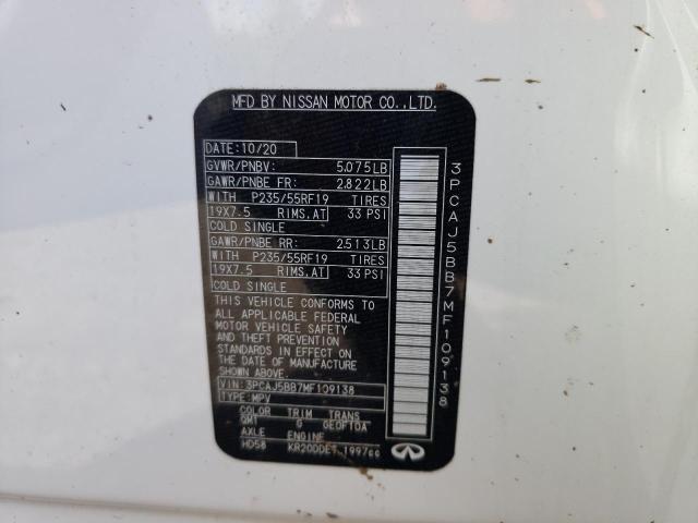 5N1DL0MM2LC538980 - Infiniti QX60 2020