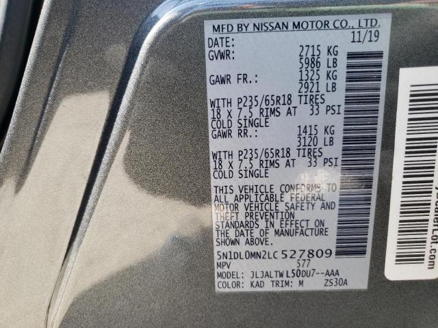 JN8AZ2AE0M9271839 - Infiniti QX80 2021