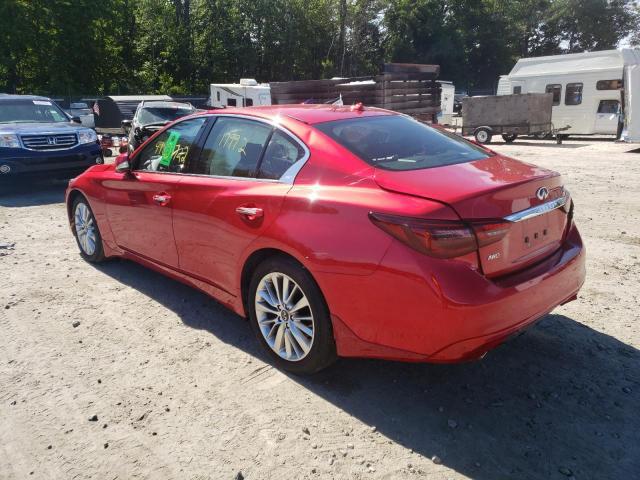 Infiniti Q50 2021 аукцион фото
