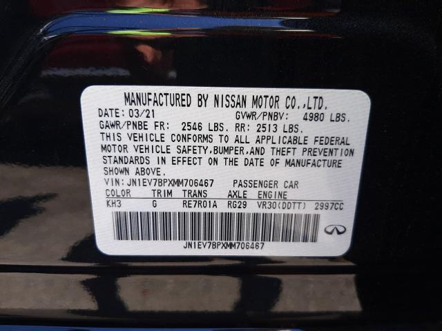 5N1DL0MN5LC518697 - Infiniti QX60 2020