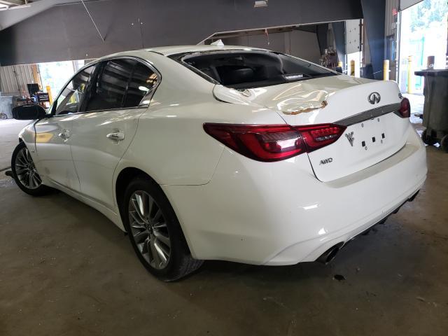 Infiniti Q50 2019 аукцион фото