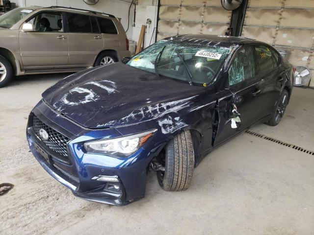 JN1FV7DR5MM880224 - Infiniti Q50 2021 аукцион фото