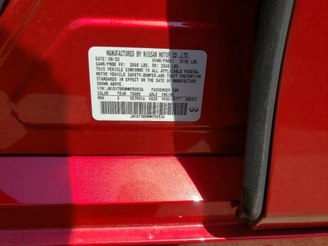 JN1EV7AP6KM512436 - Infiniti Q50 2019
