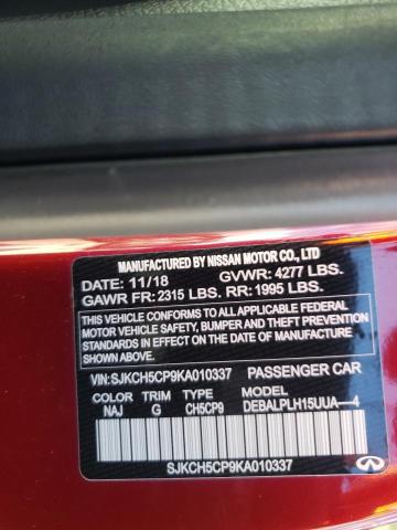 JN1EV7AR9KM553676 - Infiniti Q50 2019
