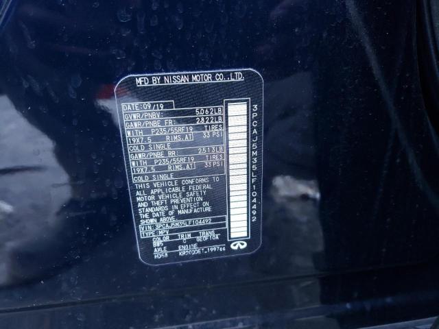 JN1EV7AR4LM253576 - Infiniti Q50 2020