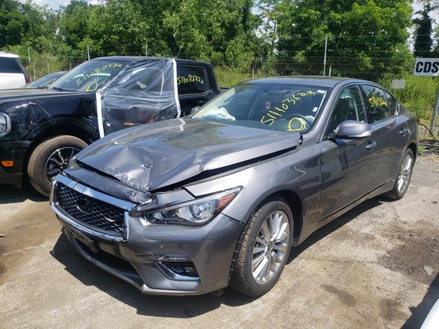 Infiniti Q50 2021 аукцион фото