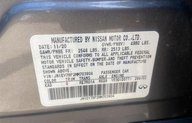 JN1EV7AP2KM515642 - Infiniti Q50 2019
