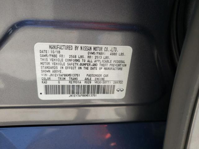 5N1DL0MN5KC504779 - Infiniti QX60 2019