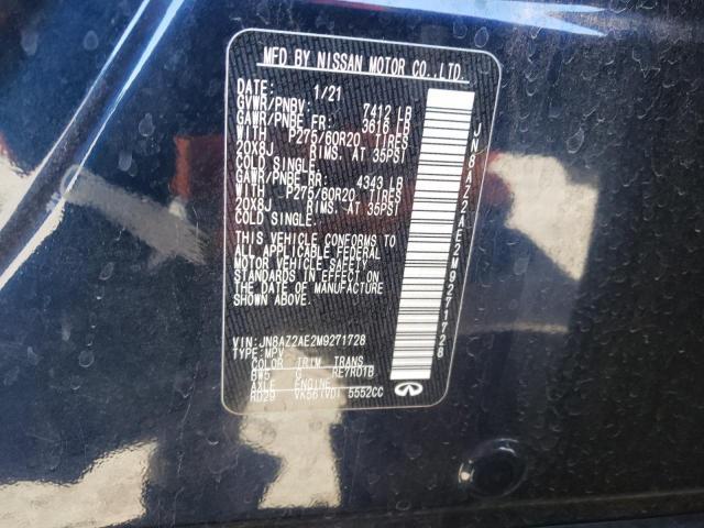 JN1FV7LL9MM560336 - Infiniti Q60 2021