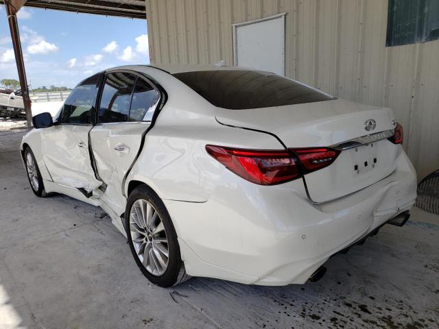 Infiniti Q50 2021 аукцион фото