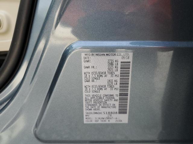 JN8AZ2NF7K9686933 - Infiniti QX80 2019
