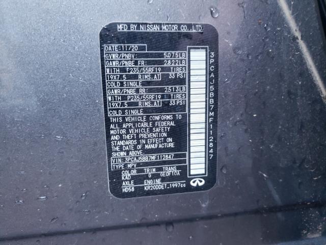 JN1EV7CP5MM700154 - Infiniti Q50 2021