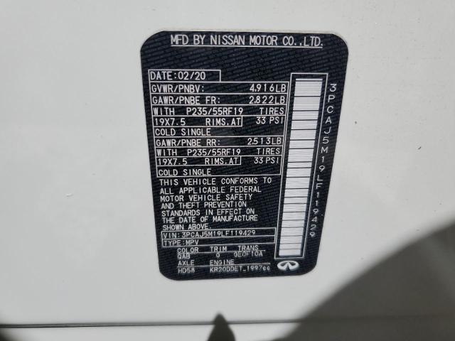 JN1EV7AR2KM550750 - Infiniti Q50 2019