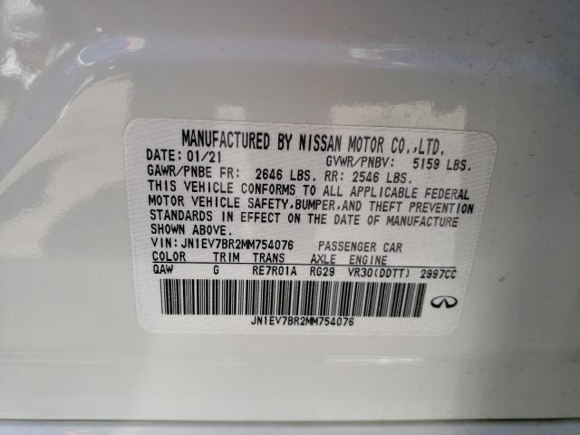 5N1DL0MM8LC527997 - Infiniti QX60 2020
