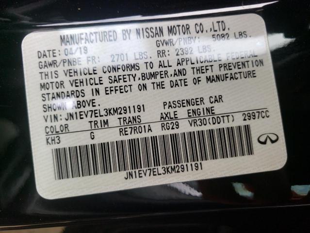5N1DL0MN1KC518808 - Infiniti QX60 2019
