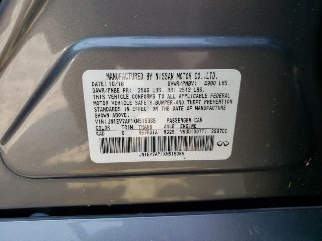 JN1EV7BP1MM707104 - Infiniti Q50 2021
