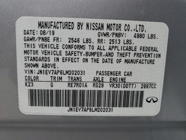 JN8AZ2BDXN9870240 - Infiniti QX80 SENSO 2022