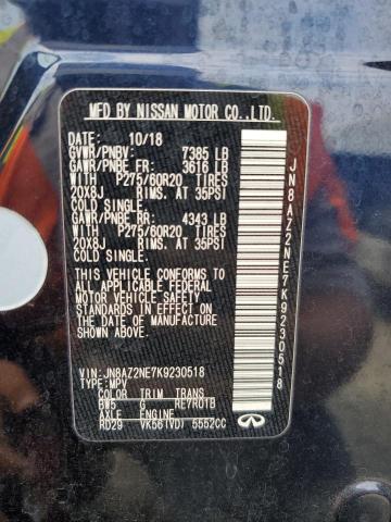 5N1DL0MN4KC500447 - Infiniti QX60 2019