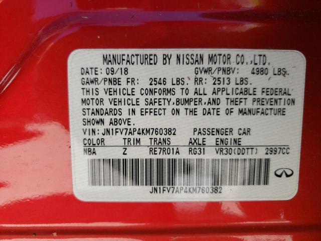 JN1FV7DP7MM850625 - Infiniti Q50 2021