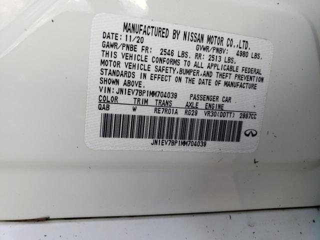 JN1EV7AR9KM590310 - Infiniti Q50 2019