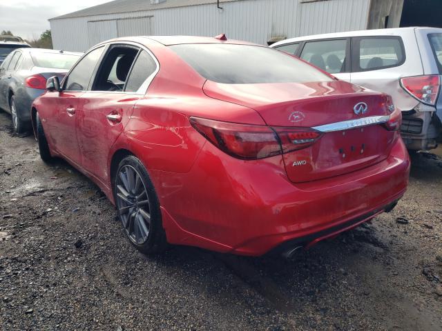 Infiniti Q50 2019 аукцион фото