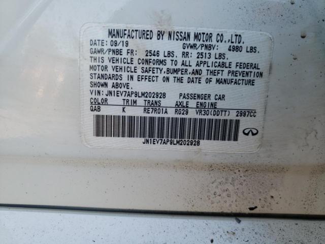 JN8AZ2NF1L9704778 - Infiniti QX80 2020