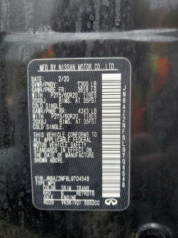 5N1DL0MNXKC557395 - Infiniti QX60 2019