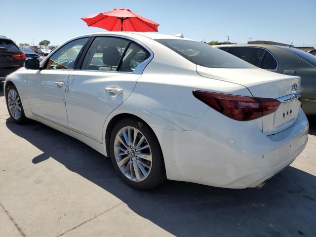 Infiniti Q50 2021 аукцион фото