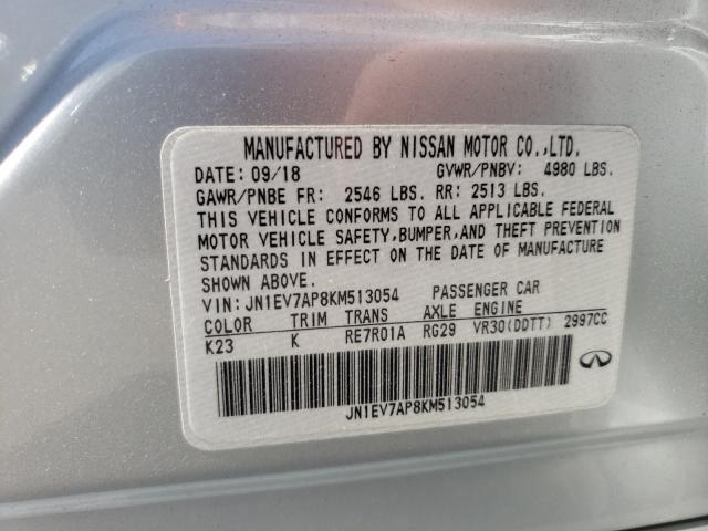 JN1EV7BR6MM752962 - Infiniti Q50 2021