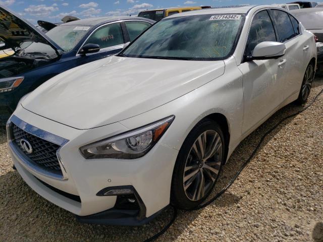 Infiniti Q50 2022 аукцион фото