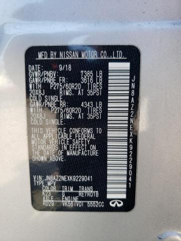 JN8AZ2NE6L9253144 - Infiniti QX80 2020