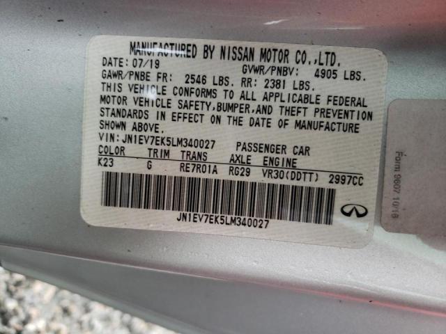 3PCAJ5BA9MF103252 - Infiniti QX50 2021