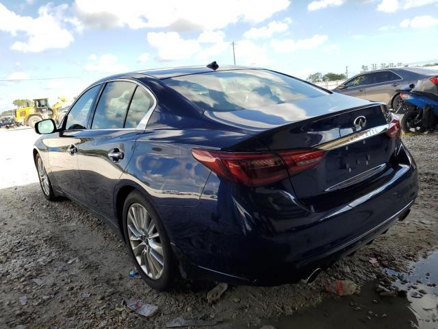 Infiniti Q50 2021 аукцион фото