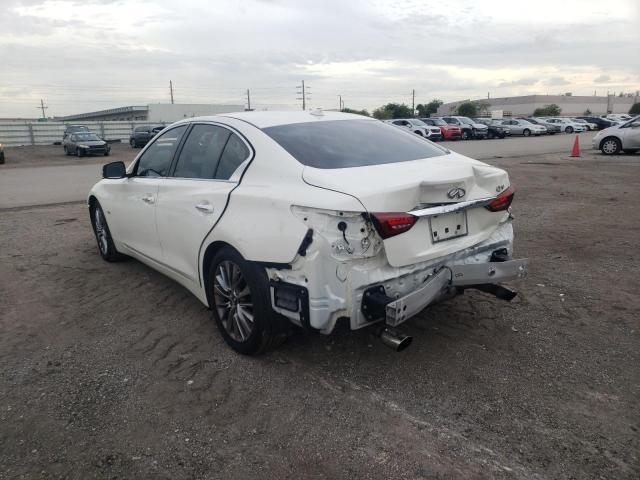 Infiniti Q50 2019 аукцион фото