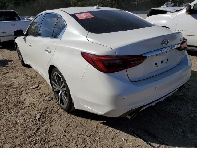 Infiniti Q50 2021 аукцион фото