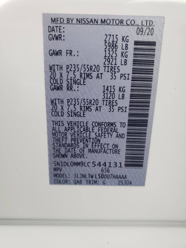3PCAJ5M19KF140392 - Infiniti QX50 2019