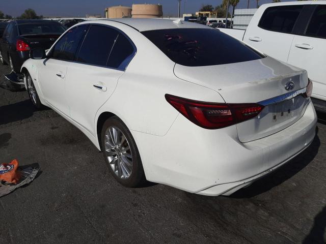 Infiniti Q50 2019 аукцион фото