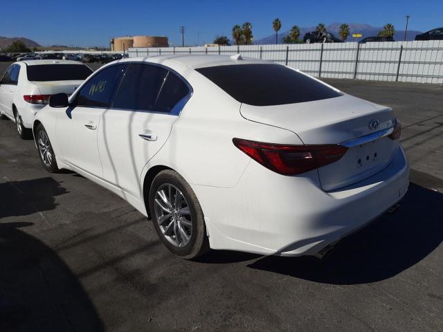 Infiniti Q50 2021 аукцион фото