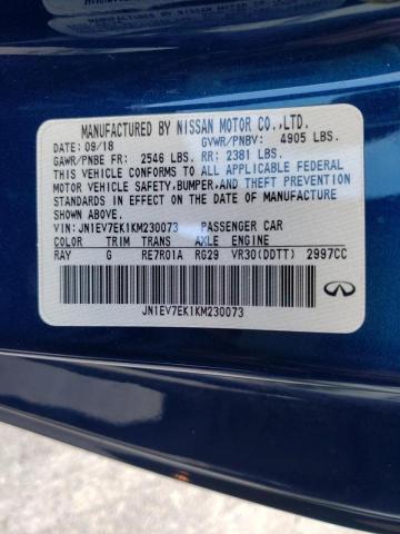 SJKCH5CP0KA010047 - Infiniti QX30 2019
