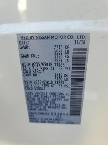 Infiniti QX60 2019 аукцион фото