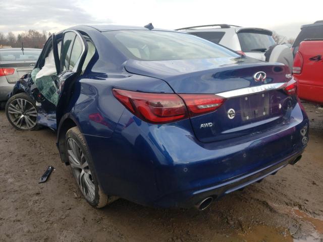 Infiniti Q50 2019 аукцион фото