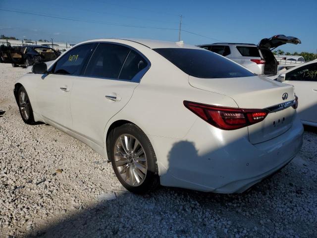 Infiniti Q50 2021 аукцион фото