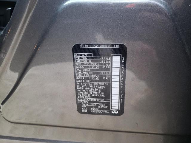 5N1DL0MN9KC557629 - Infiniti QX60 2019